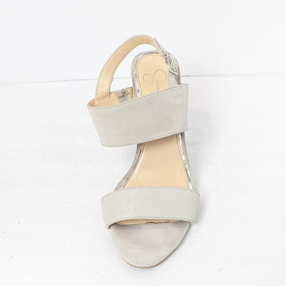 Jessica Simpson suede sandal heels - Picture 9 of 16